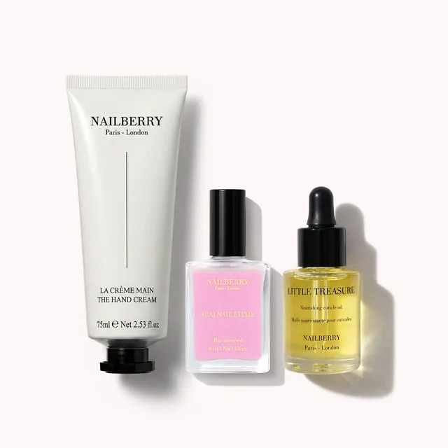Nailberry Hydrate & Fortify coffret soin ongles 3 soins hydratant