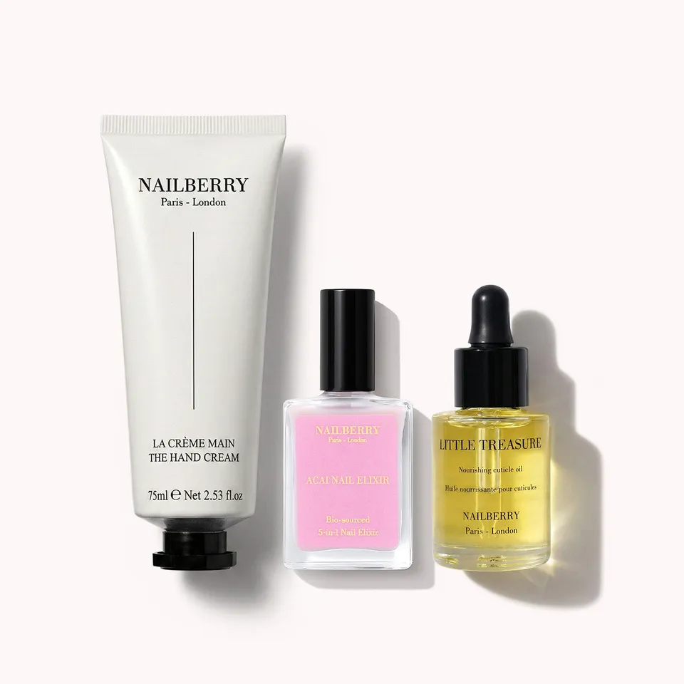 Nailberry Hydrate & Fortify coffret soin ongles 3 soins hydratant
