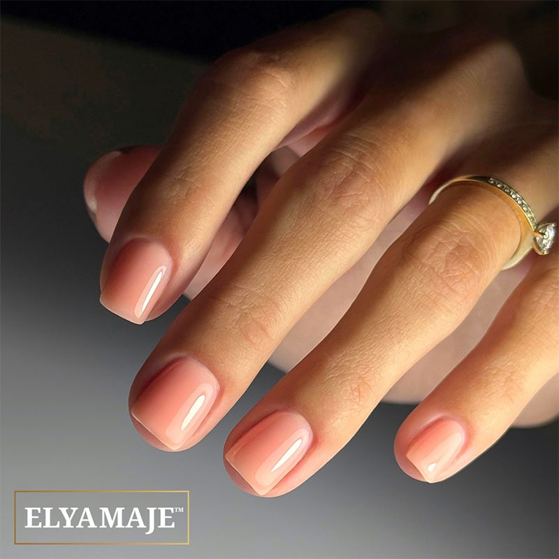 Elyamaje Easy Base Nude Peach base colorée nude rosé