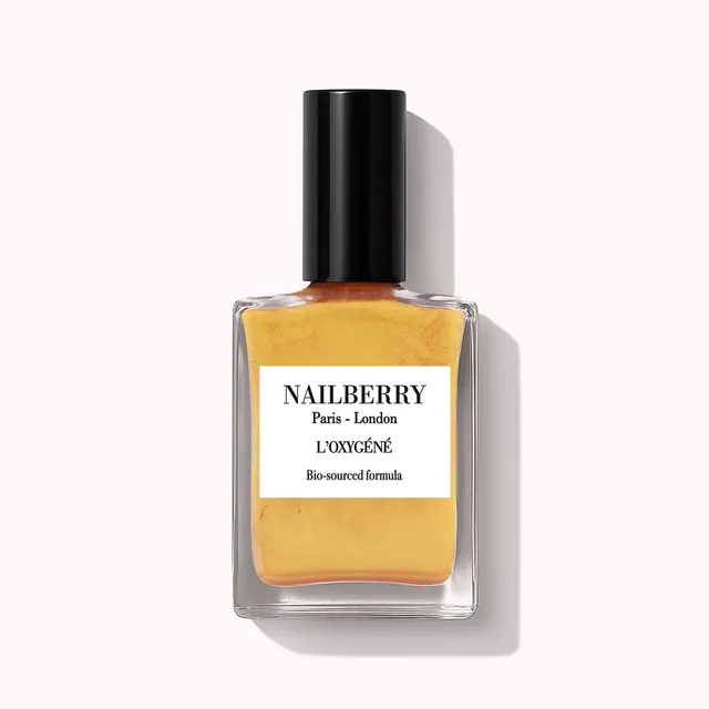 Nailberry L'oxygéné Golden Hour vernis 15ml doré métallique