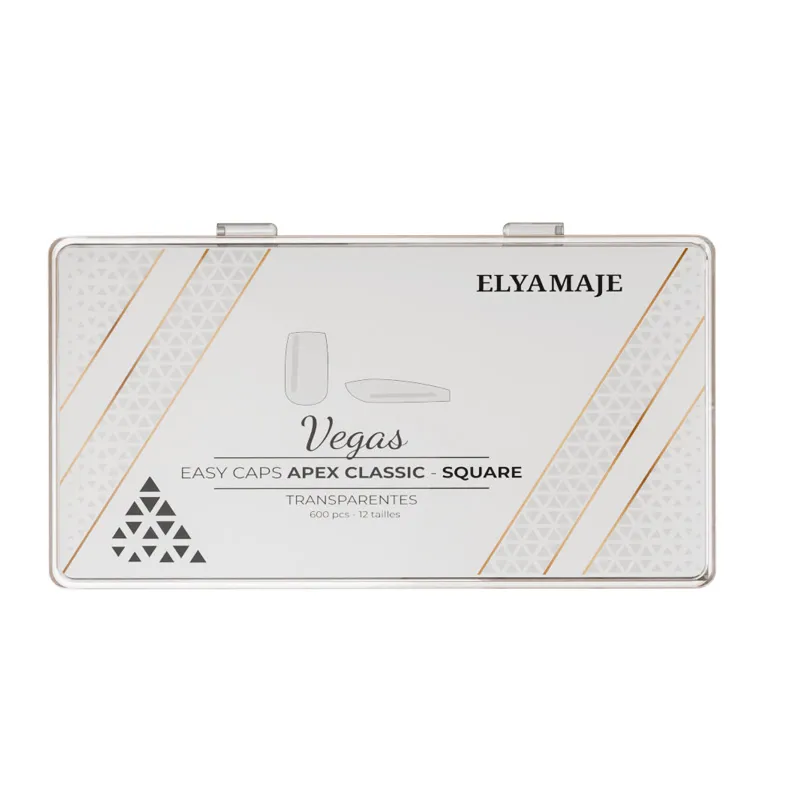 Elyamaje Apex Classic Vegas capsules transparentes longue tenue