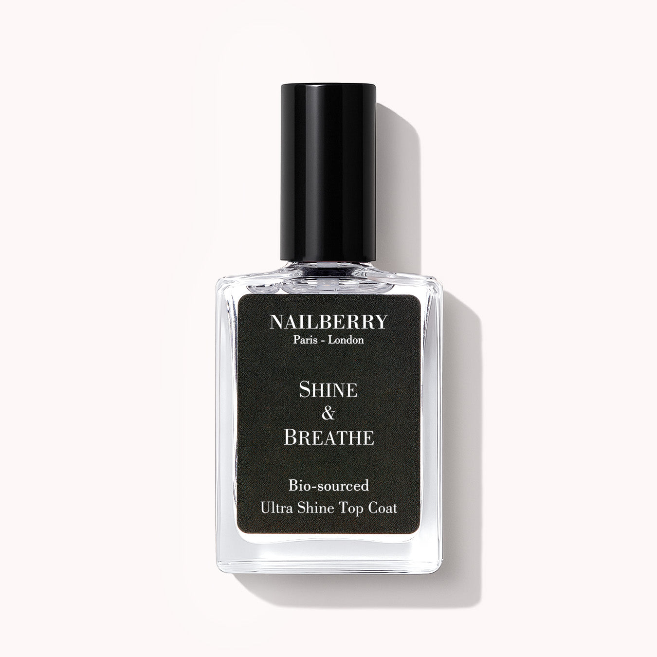 NAILBERRY Shine & Breathe Top Coat top coat 15ml brillant