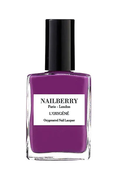 Nailberry L'Oxygéné Extravagant vernis 15 ml prune opaque