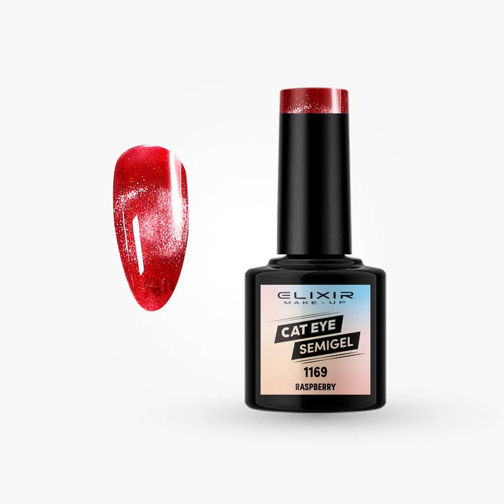 Élixir Cat Eye Vernis Semi-Permanent #1169 Raspberry 8 ml