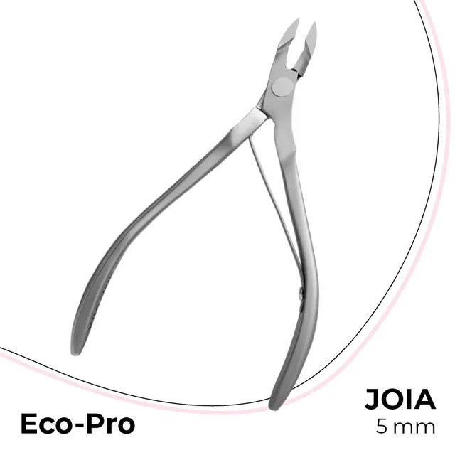 Elyamaje Joia Eco Pro pince coupe-cuticules 5 mm inox mat