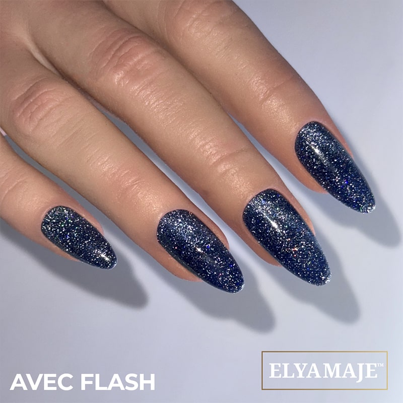 Elyamaje N°294 Zaphir vernis semi-permanent cat eye réfléchissant