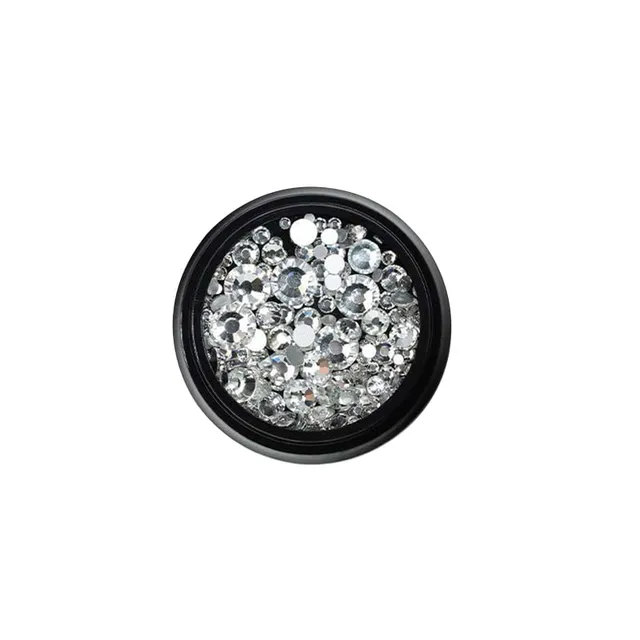 Elyamaje Diamond 21 strass ongles diamant