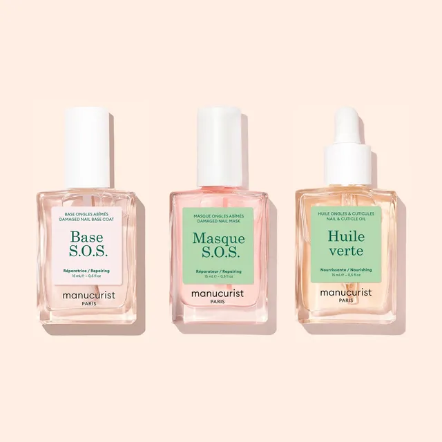 Manucurist Routine Starter kit soin ongles abimes 3 soins