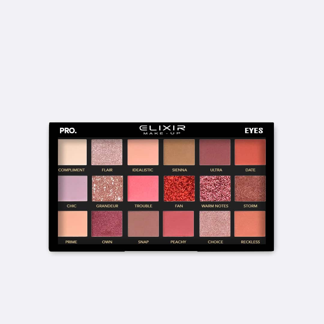 Élixir Pro Eyes #777L palette fards à paupières 18 teintes