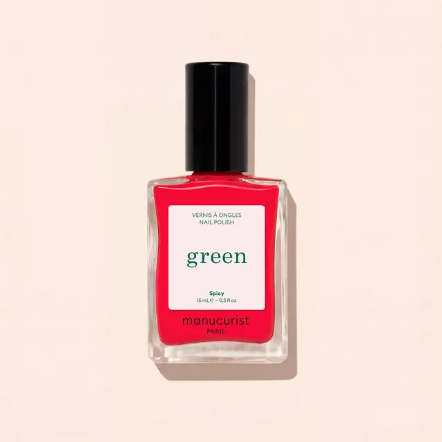 Manucurist Green Spicy vernis à ongles rouge opaque
