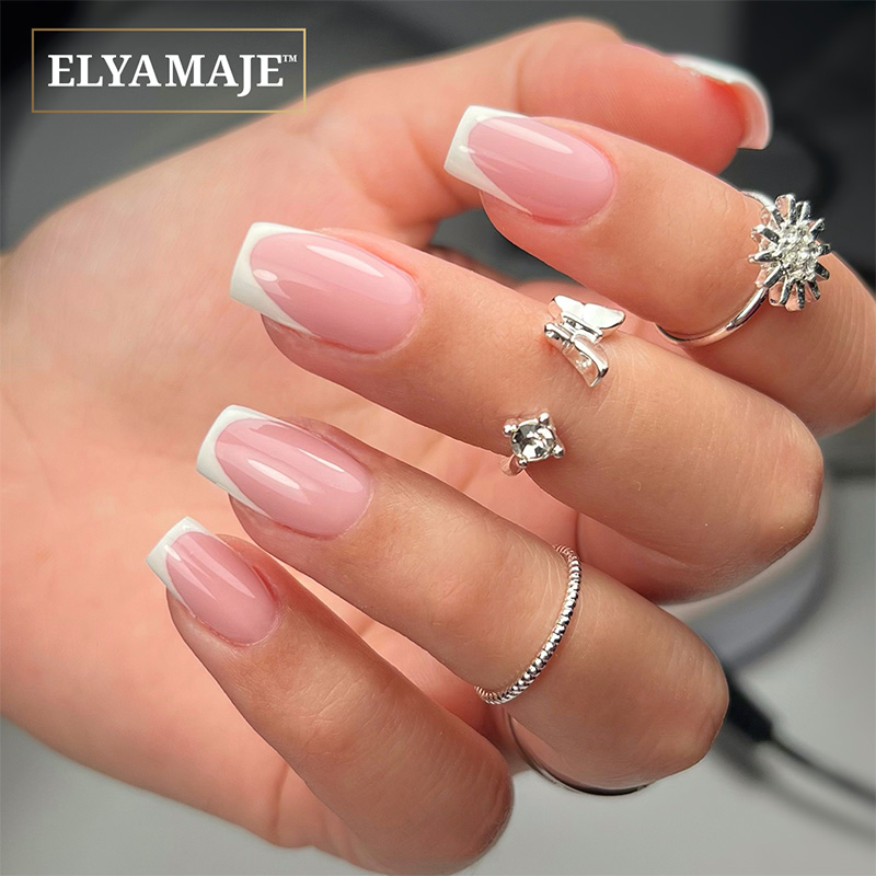 Elyamaje N°159 Mont Blanc vernis semi-permanent blanc