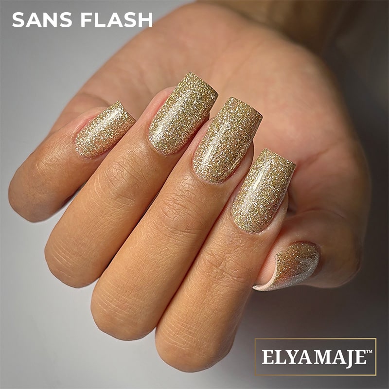 Elyamaje N°281 Casablanca vernis semi-permanent réfléchissant