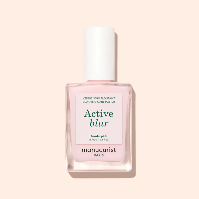 Manucurist Active Blur vernis soin rose poudré mat