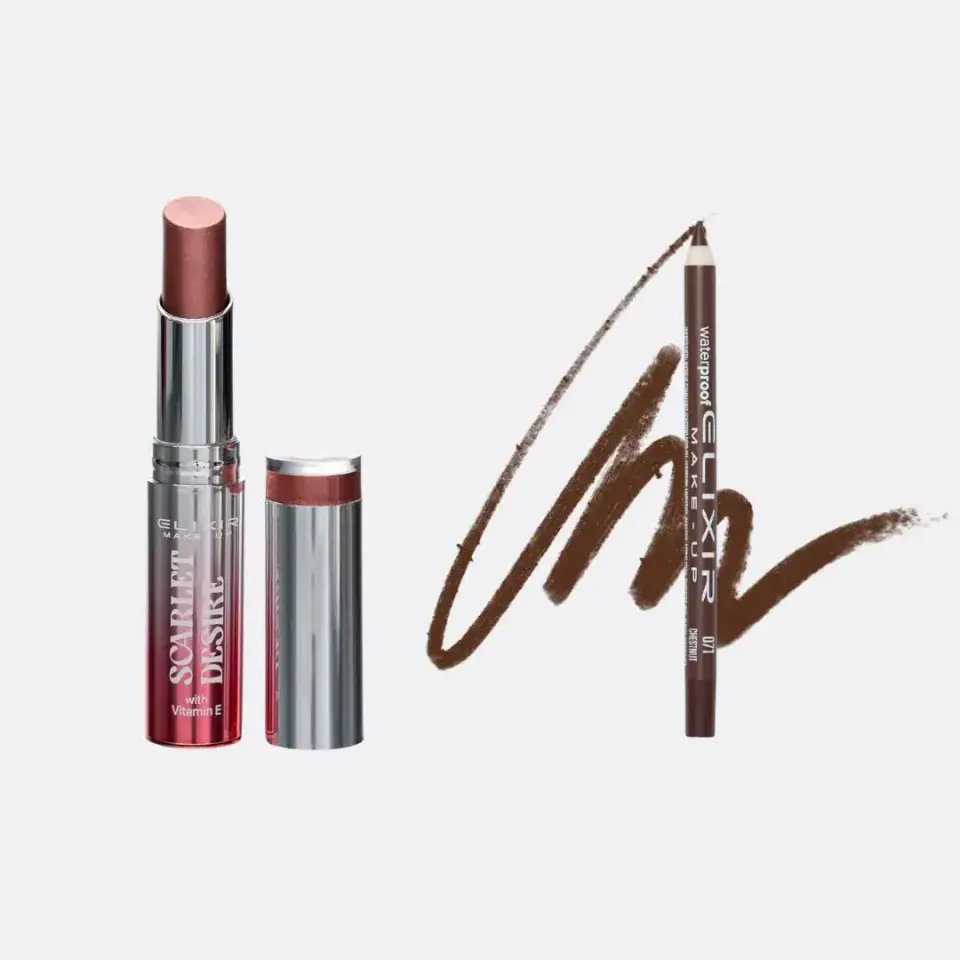 Élixir Scarlet Lip Combo coffret lèvres Hollywood satiné