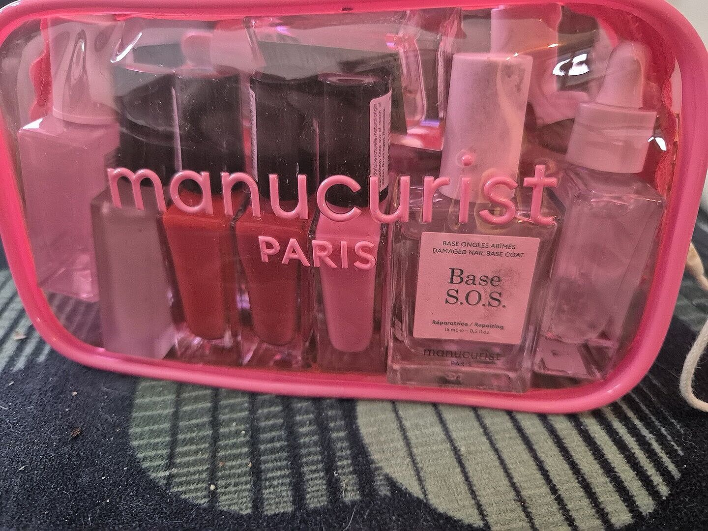 Manucurist Trousse d'été Jelly translucide voyage