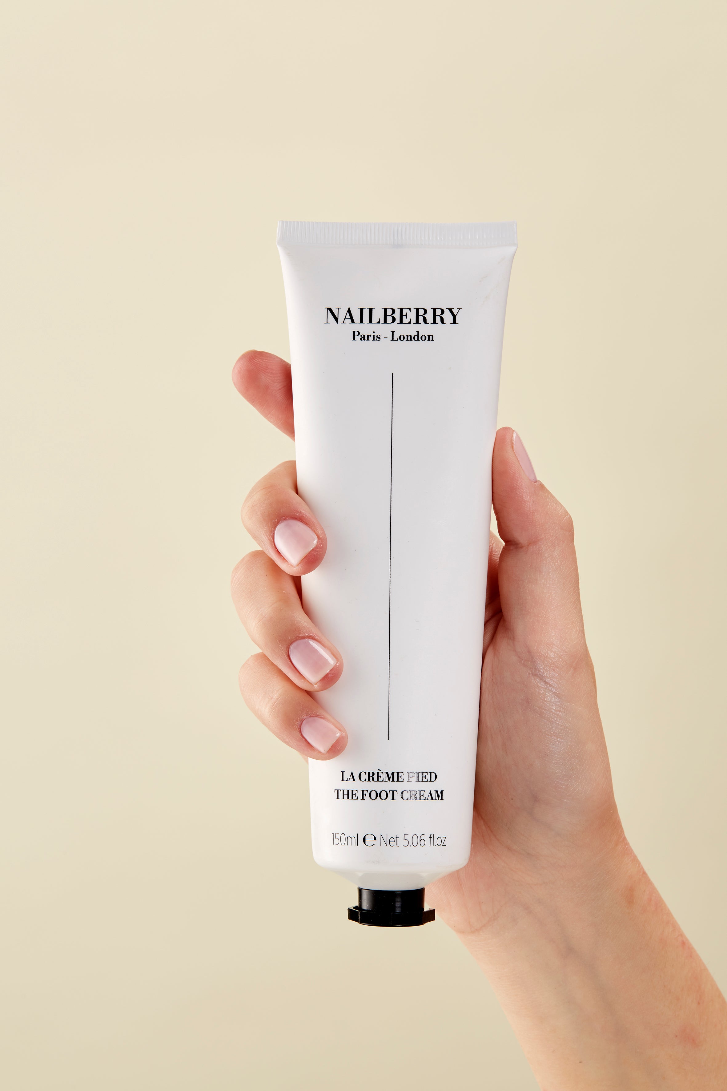 Nailberry Spa Line crème pieds 150 ml menthe hydratante