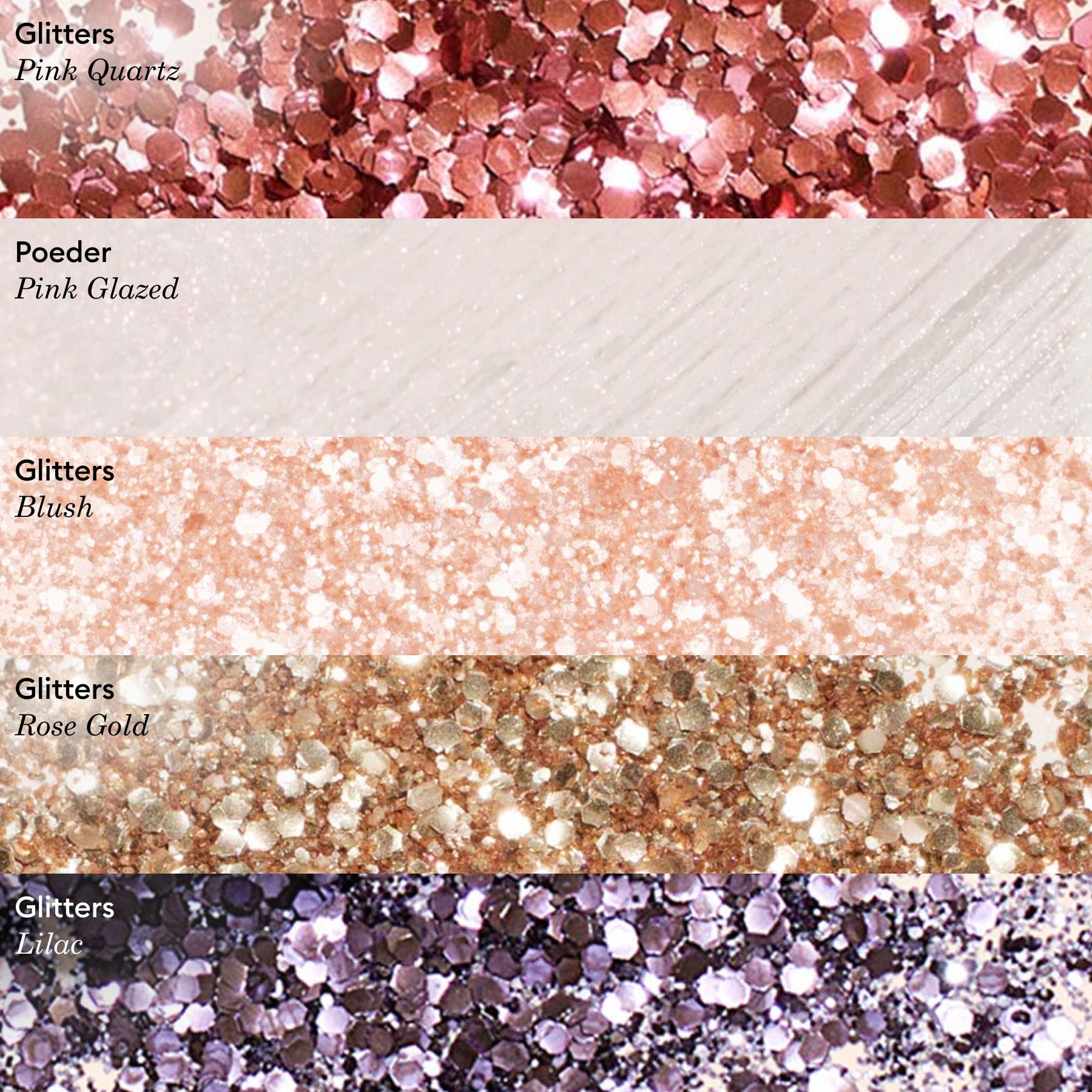Manucurist Pink Quartz paillettes ongles biodégradables