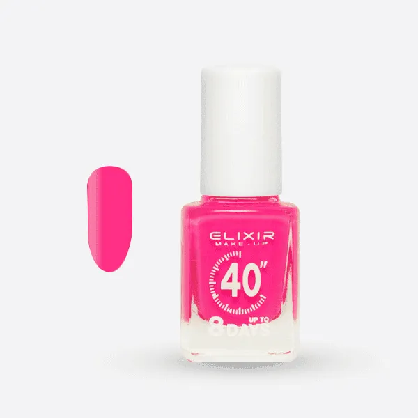 Élixir 40″ #453 Vernis à ongles magenta séchage rapide