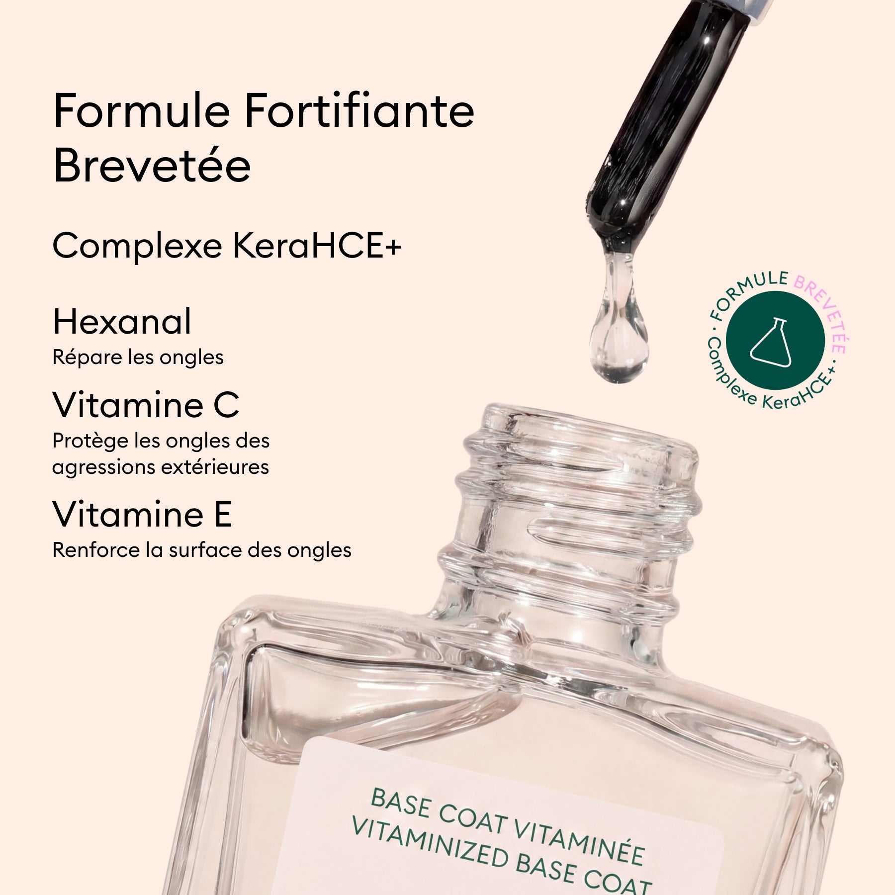 Manucurist Green Base Coat Vitaminée base fortifiante kératine