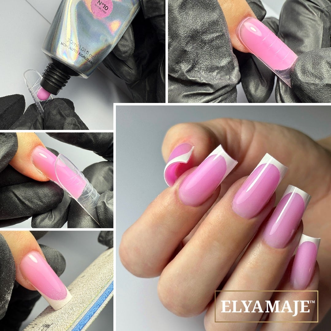 ELYAMAJE Acrypop Barbie Pink n°10 gel UV rose flexible