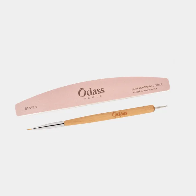 Ôdass Paris Duo Lime + Stylo Nail Art kit manucure 2 pièces