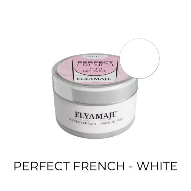 Elyamaje Perfect French gel paint blanc 15g