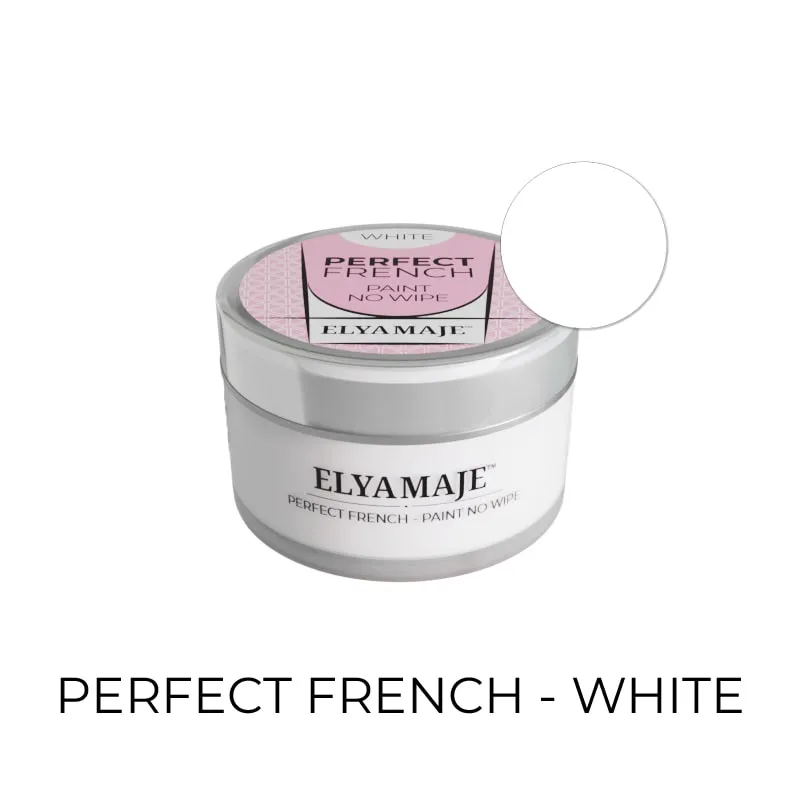 Elyamaje Perfect French gel paint blanc 15g