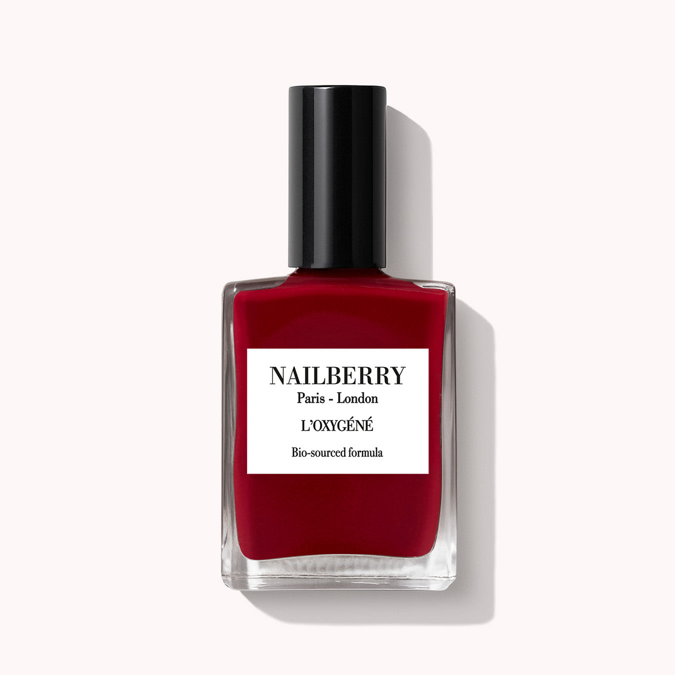 Nailberry L'Oxygéné Le Temps Des Cerises vernis 14ml rouge