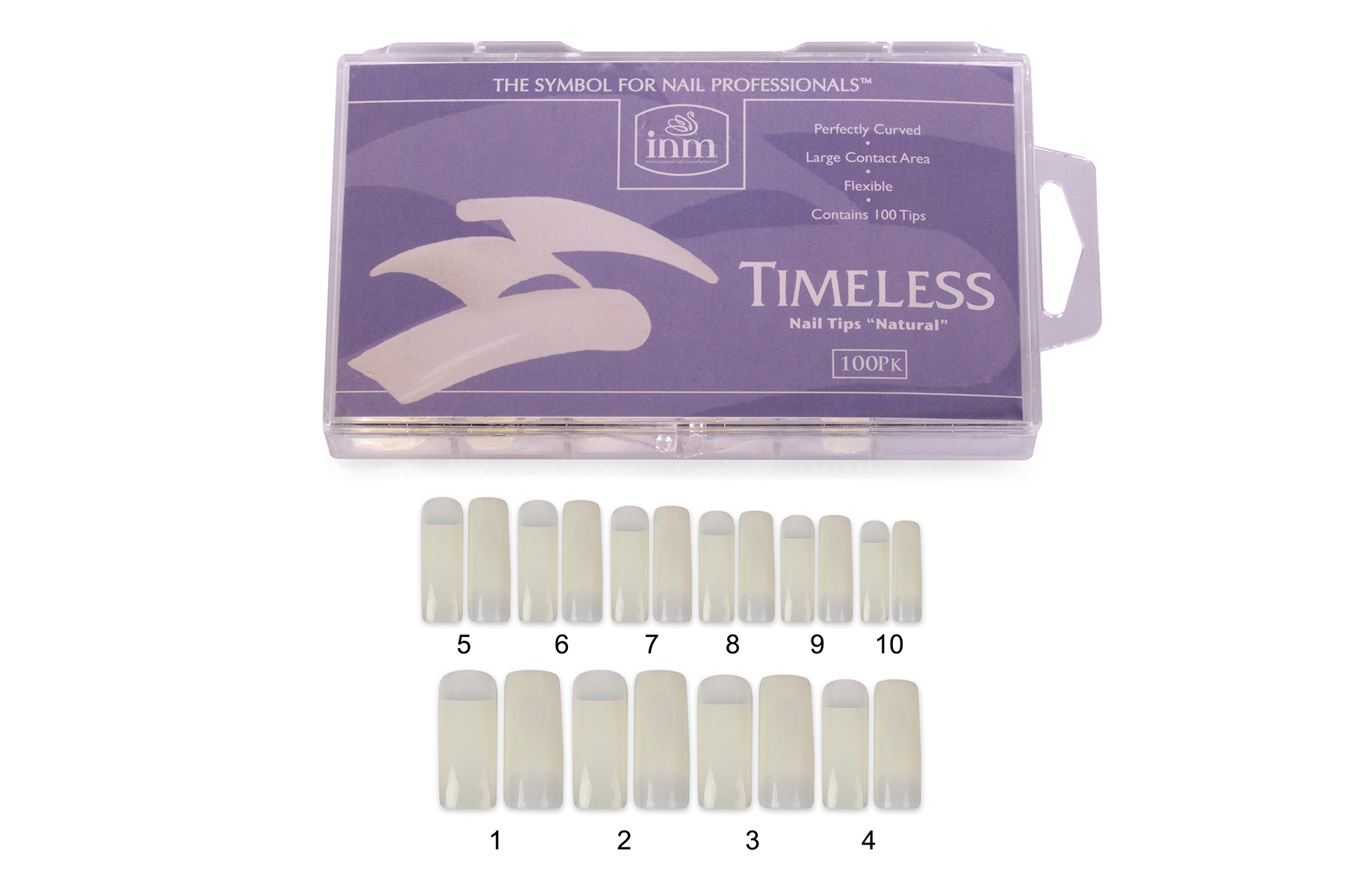 INM Timeless Natural capsules ongles effet naturel