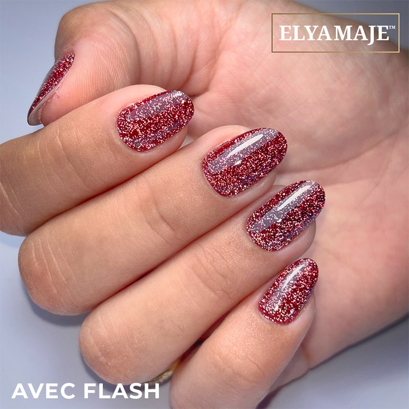 Elyamaje N°287 London vernis semi-permanent réfléchissant
