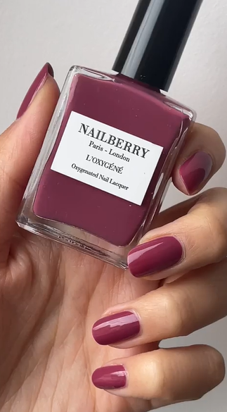 NAILBERRY L'oxygéné Fashionista vernis 14ml lilas crème