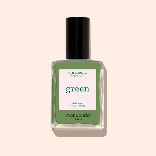 Manucurist Green Artichaut vernis à ongles vert opaque