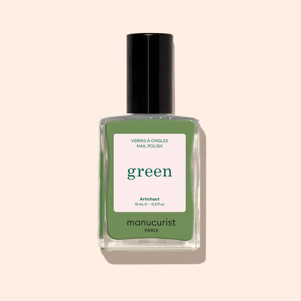 Manucurist Green Artichaut vernis à ongles vert opaque