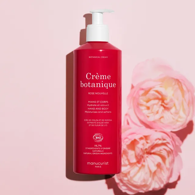 Manucurist Crème botanique Rose Nouvelle 500ml bio