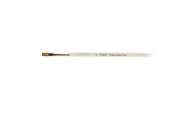 INM 8F pinceau ongles Kolinsky manche transparent
