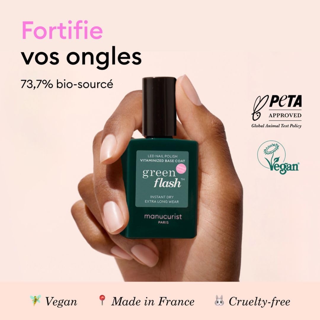 Manucurist Green Flash Base Coat Vitaminée base 15 ml fortifiante
