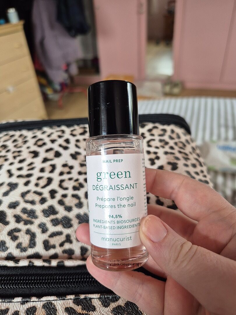 Manucurist Green Dégraissant dissolvant 30ml tenue prolongée