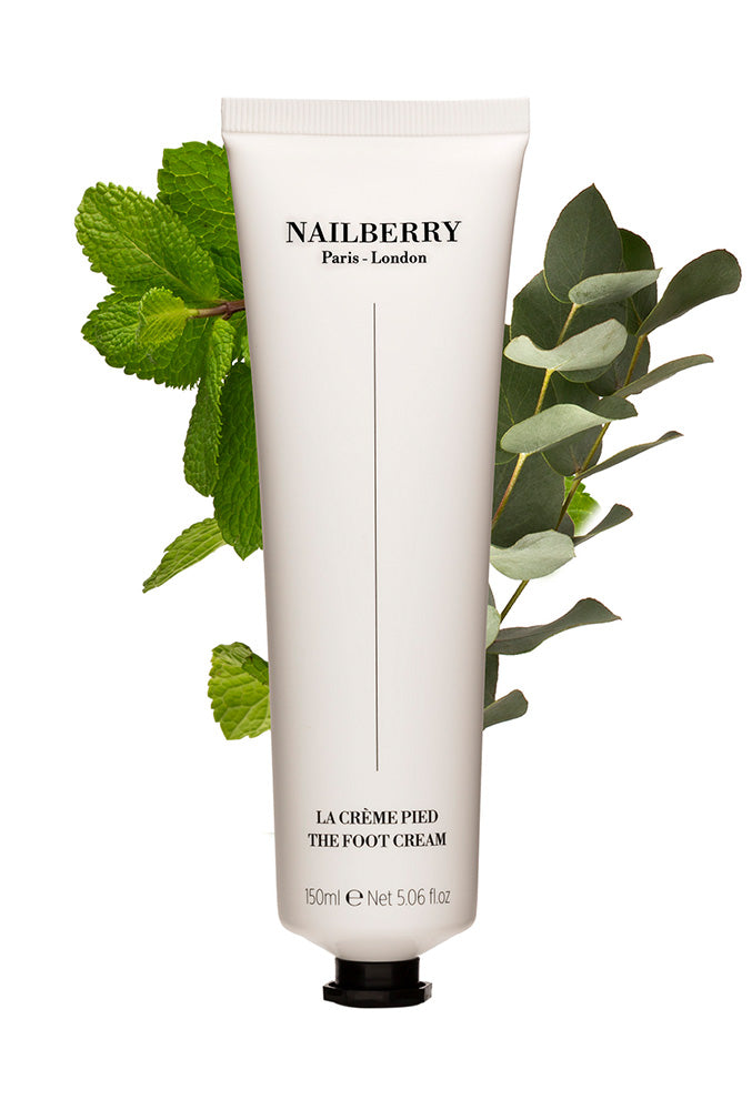Nailberry Spa Line crème pieds 150 ml menthe hydratante