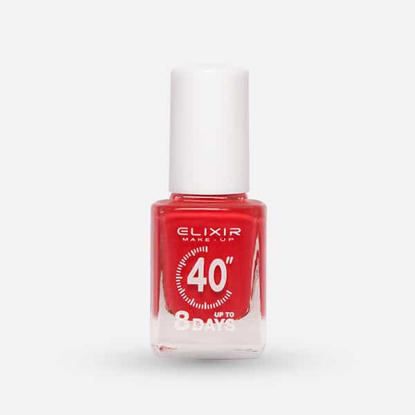 Élixir 40" #446 Bright Coral vernis à ongles 8 jours corail
