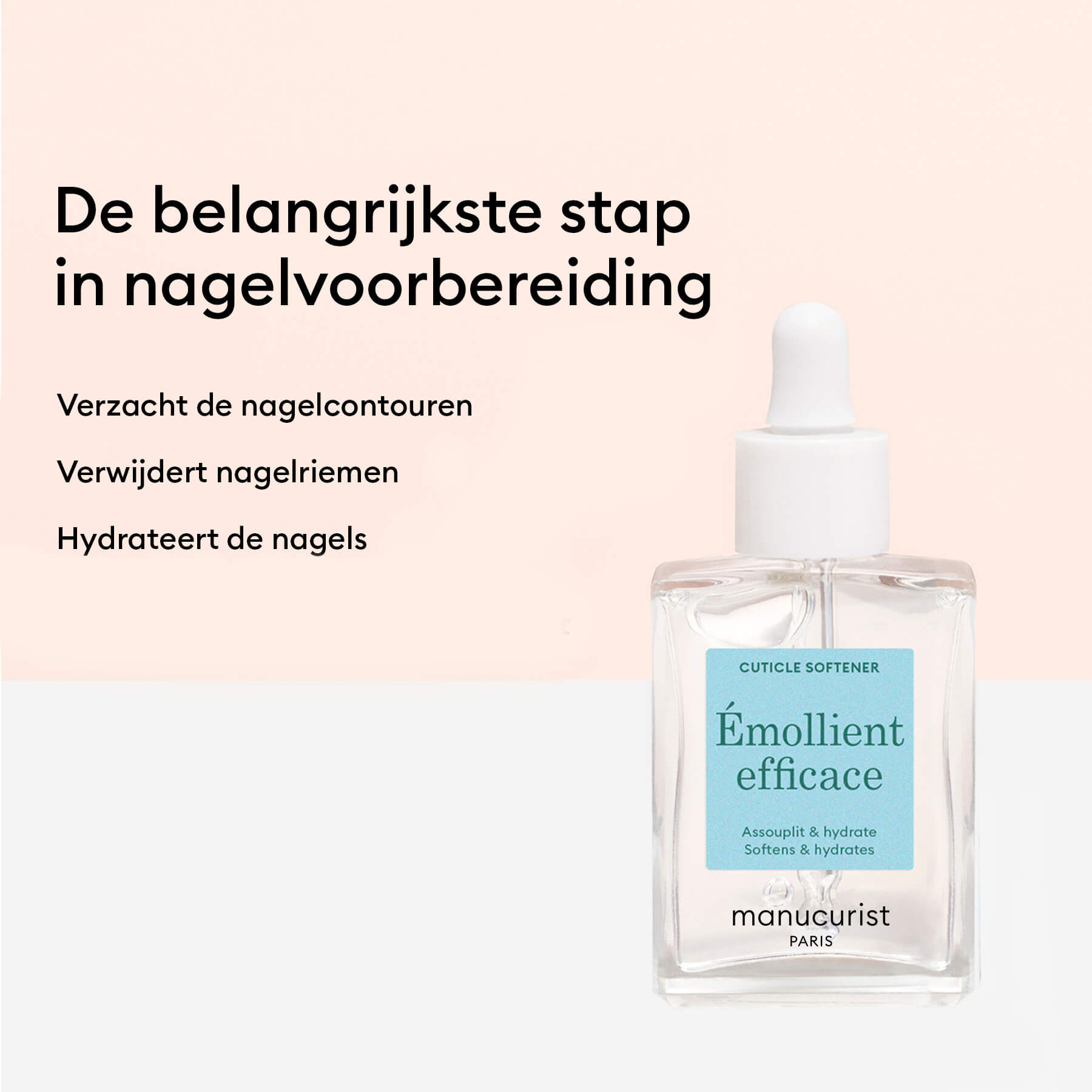 Manucurist Émollient Efficace soin cuticules gel glycérine