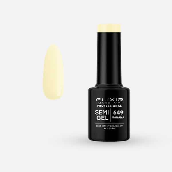 Élixir Semi Gel #649 Banana vernis semi-permanent 5 ml