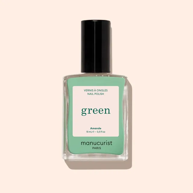 Manucurist Green Amande vernis à ongles vert menthe opaque