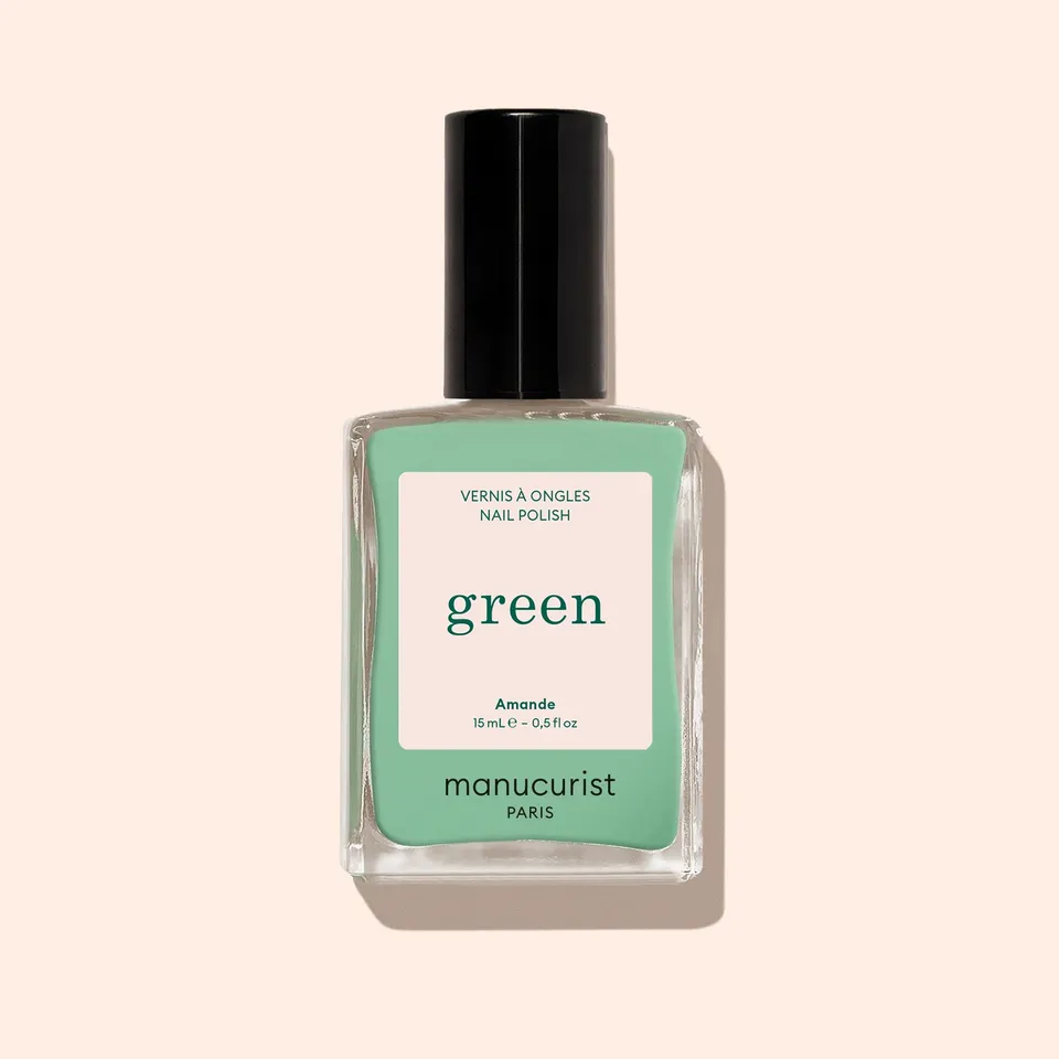 Manucurist Green Amande vernis à ongles vert menthe opaque