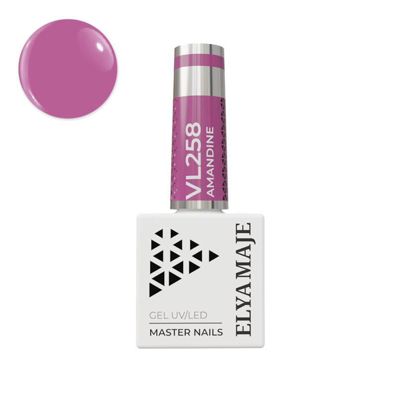 Elyamaje N°258 Amandine vernis semi-permanent brillant longue tenue