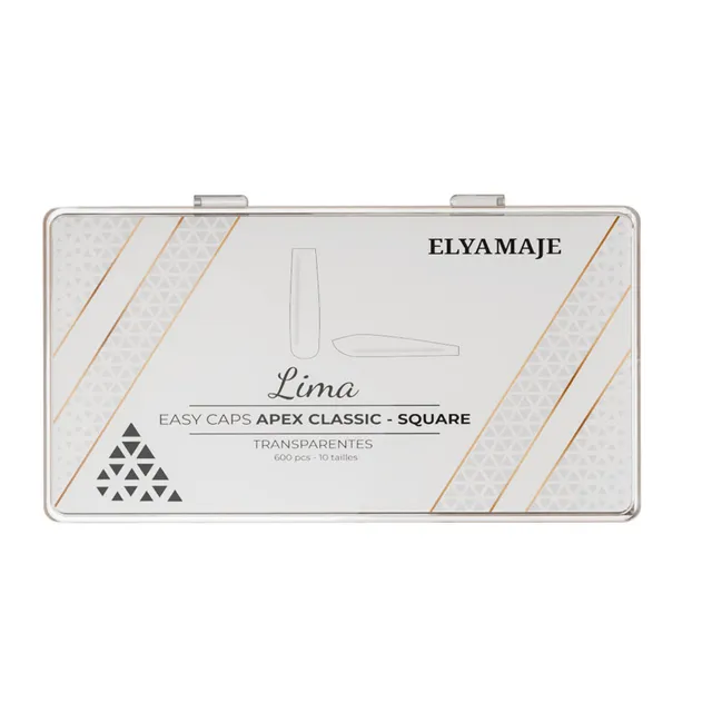 Elyamaje Easy Caps Lima capsules square M transparent