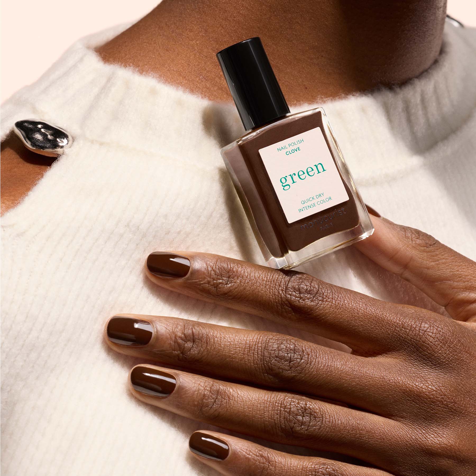 Manucurist Green Clove vernis marron chocolat