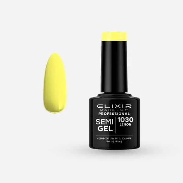 Élixir Semi Gel #1030 vernis semi-permanent citron 8 ml