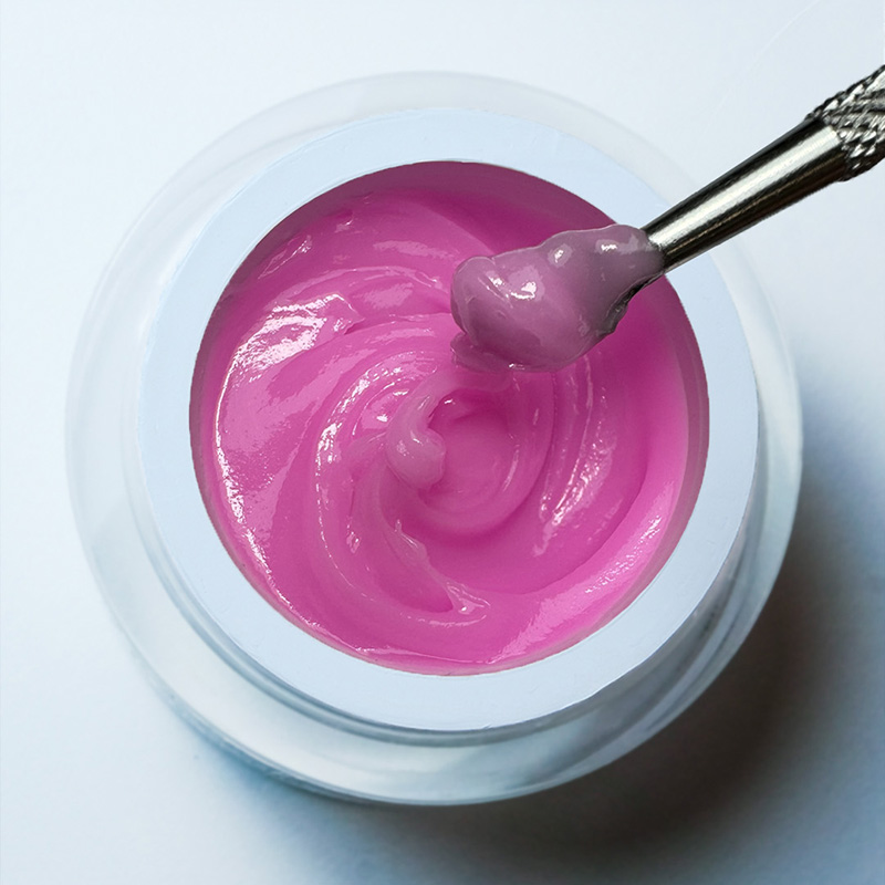 ELYAMAJE Acrypop Barbie Pink n°10 gel UV rose flexible