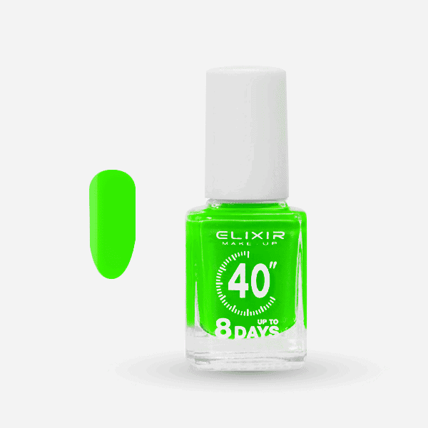 Élixir 40" Up to 8 Days vernis classique 450 Green Yellow séchage rapide