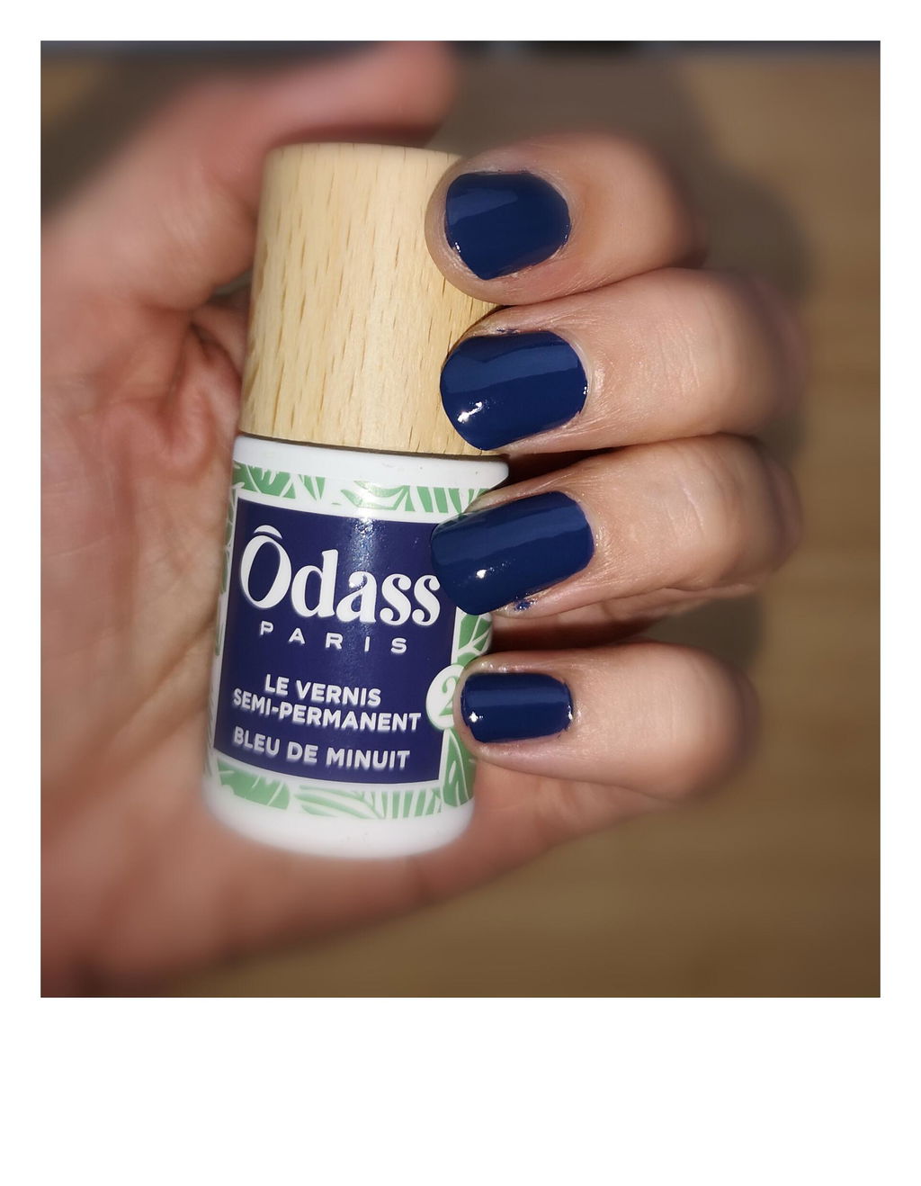 Ôdass Paris Bleu de Minuit vernis semi-permanent 10 ml bleu nuit